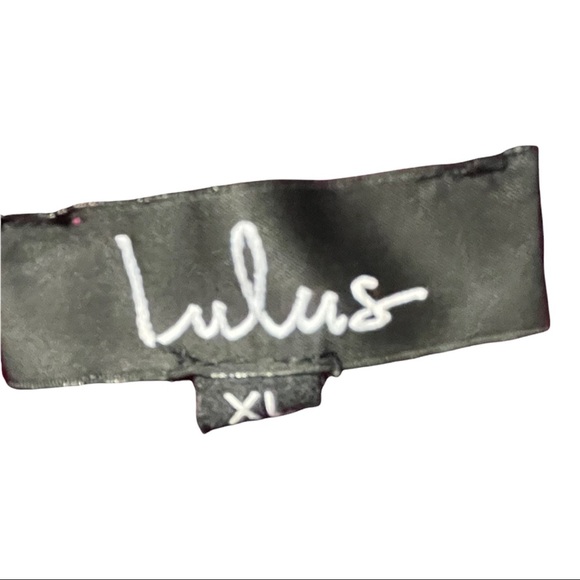 Lulus  womens dress size Large mock neck v neck cutout swing style keyhole - Picture 12 of 14